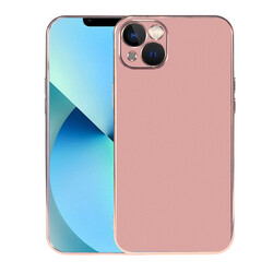 Apple iPhone 13 Case Zore Viyana Cover Rose Gold