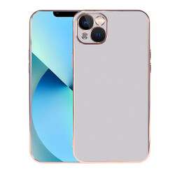 Apple iPhone 13 Case Zore Viyana Cover Silver
