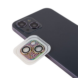 Apple iPhone 13 CL-08 Kamera Lens Koruyucu Colorful