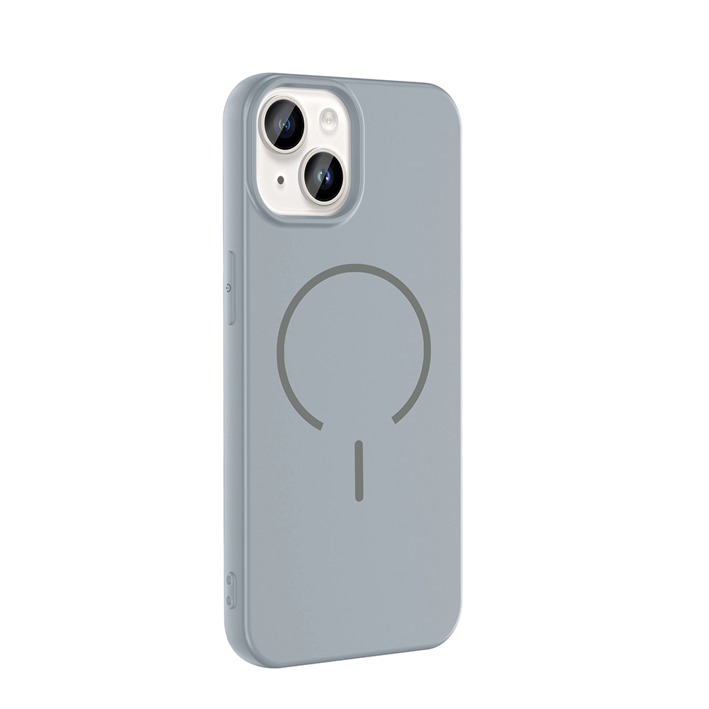 Apple iPhone 13 Kılıf M-safe Şarj Özellikli Zore Meta Kapak - 14