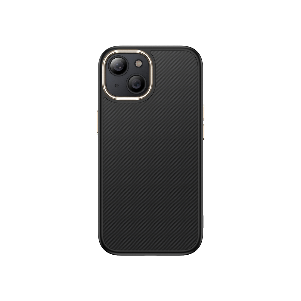 Apple iPhone 13 Kılıf M-safe Şarj Özellikli Karbon Fiber Görünümlü Zore Antina Kapak - 2