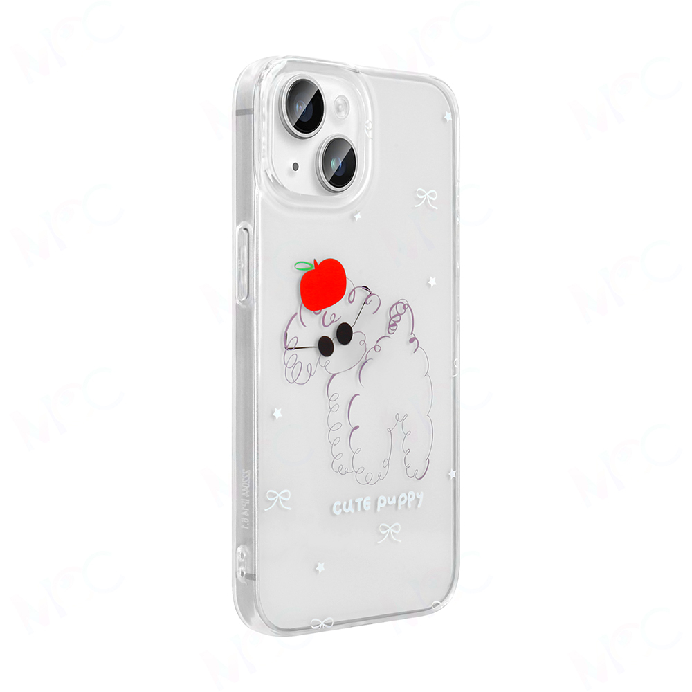 Apple iPhone 13 Kılıf Şeffaf Figürlü Zore Folk Sert Kapak - 7