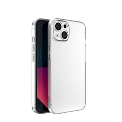 Apple iPhone 13 Kılıf Zore Kamera Korumalı Süper Silikon Kapak Renksiz