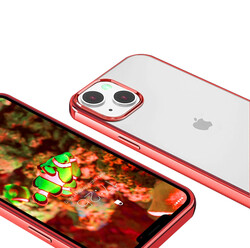 Apple iPhone 13 Kılıf Zore Pixel Kapak Kırmızı