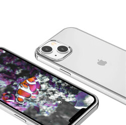 Apple iPhone 13 Kılıf Zore Pixel Kapak Gümüş