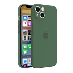 Apple iPhone 13 Kılıf ​​Zore Tiny Kapak Yeşil