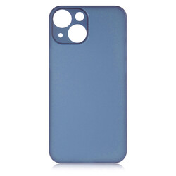Apple iPhone 13 Mini Case Zore 1.Kalite PP Cover Blue