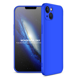 Apple iPhone 13 Mini Case Zore Ays Cover Blue