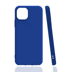Apple iPhone 13 Mini Case Zore Biye Silicon Blue