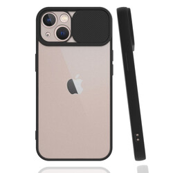 Apple iPhone 13 Mini Case Zore Lensi Cover Black