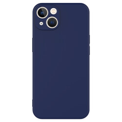 Apple iPhone 13 Mini Case Zore Mara Lansman Cover Navy blue