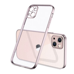 Apple iPhone 13 Mini Case Zore Matte Gbox Cover Rose Gold