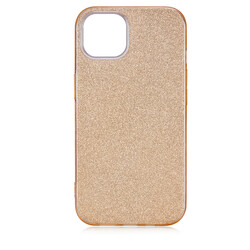 Apple iPhone 13 Mini Case Zore Shining Silicon Gold