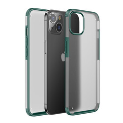 Apple iPhone 13 Mini Case Zore Volks Cover Dark Green