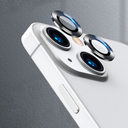 Apple iPhone 13 Mini CL-04 Kamera Lens Koruyucu Gri