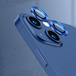 Apple iPhone 13 Mini CL-07 Camera Lens Protector Navy blue