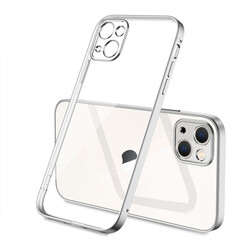 Apple iPhone 13 Mini Kılıf Zore Gbox Kapak Gümüş