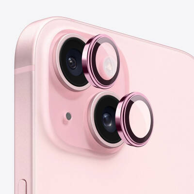 Apple iPhone 13 Mini ​​​Wiwu Lens Guard Pembe