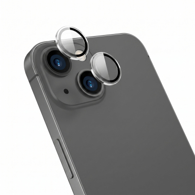 Apple iPhone 13 Mini Wiwu LG-007 Lens Guard Oleophobic Anti-Reflective Camera Lens Protector + Easy Application Tool Şeffaf
