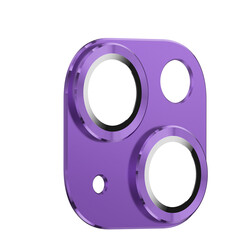 Apple iPhone 13 Mini Zore CL-03 Camera Lens Protector Purple