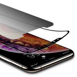 Apple iPhone 13 Mini Zore Kor Privacy Glass Screen Protector Black