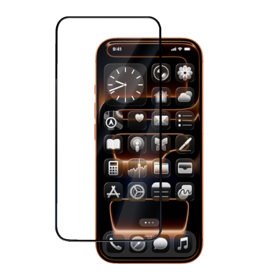 Apple iPhone 13 Mohseven M6 HD Tempered Glass Screen Protector + Easy Application Tool Şeffaf