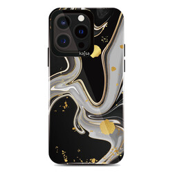 Apple iPhone 13 Pro Case Kajsa Shield Plus Abstract Series Back Cover NO3