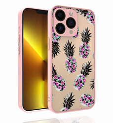 Apple iPhone 13 Pro Case Patterned Camera Protected Glossy Zore Nora Cover NO1