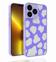 Apple iPhone 13 Pro Case Patterned Camera Protected Glossy Zore Nora Cover NO6