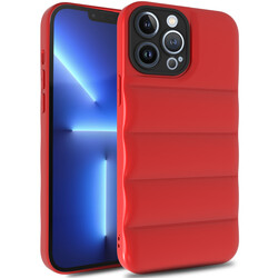 Apple iPhone 13 Pro Case Zore Kasis Cover Red