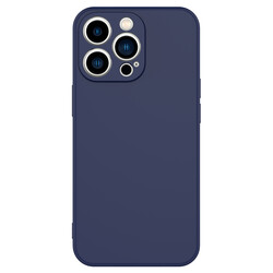 Apple iPhone 13 Pro Case Zore Mara Lansman Cover Navy blue