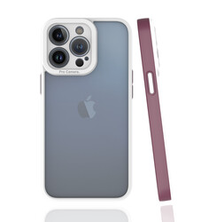 Apple iPhone 13 Pro Case Zore Mima Cover Plum