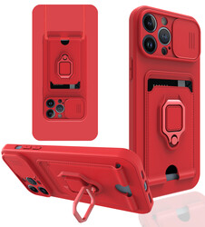 Apple iPhone 13 Pro Case ​Zore Pelit Cover Red