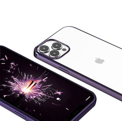 Apple iPhone 13 Pro Case Zore Pixel Cover Derin Mor