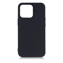 Apple iPhone 13 Pro Case Zore Premier Silicon Cover Black
