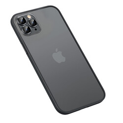 Apple iPhone 13 Pro Case Zore Retro Cover Black