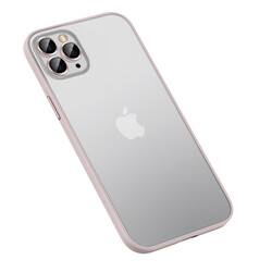 Apple iPhone 13 Pro Case Zore Retro Cover Rose Gold