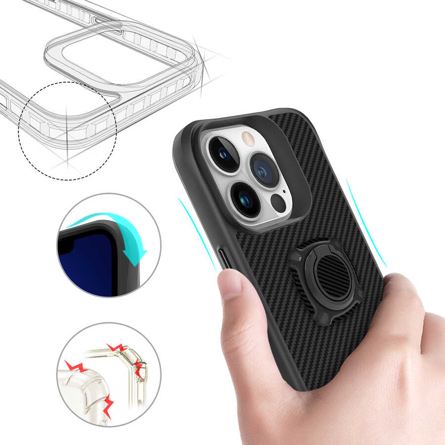 Apple iPhone 13 Pro Case Zore Timo Cover - 4