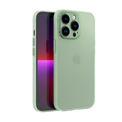 Apple iPhone 13 Pro Case ​​Zore Tiny Cover Açık Yeşil