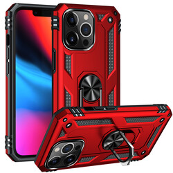 Apple iPhone 13 Pro Case Zore Vega Cover Red