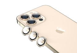 Apple iPhone 13 Pro CL-06 Camera Lens Protector Gold