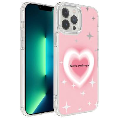 Apple iPhone 13 Pro Kılıf Airbagli Parlak Tasarımlı Zore Mimbo Kapak NO1