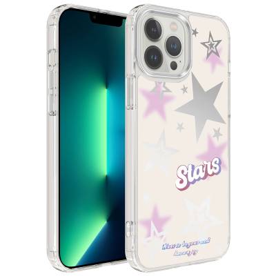 Apple iPhone 13 Pro Kılıf Airbagli Parlak Tasarımlı Zore Mimbo Kapak NO4
