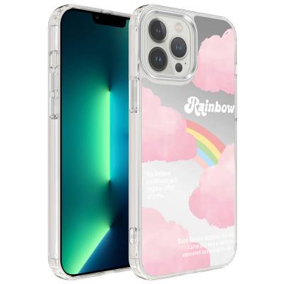 Apple iPhone 13 Pro Kılıf Airbagli Parlak Tasarımlı Zore Mimbo Kapak NO6