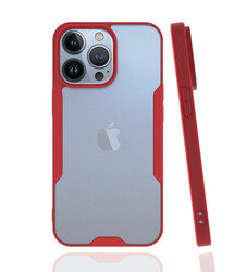 Apple iPhone 13 Pro Kılıf Zore Parfe Kapak Kırmızı