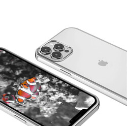 Apple iPhone 13 Pro Kılıf Zore Pixel Kapak Gümüş