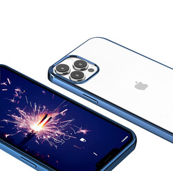 Apple iPhone 13 Pro Kılıf Zore Pixel Kapak Mavi