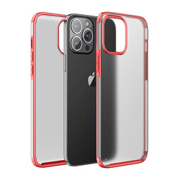Apple iPhone 13 Pro Kılıf Zore Volks Kapak Kırmızı