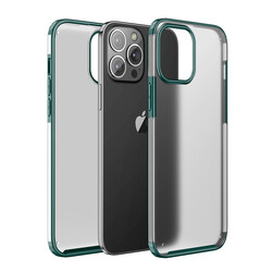 Apple iPhone 13 Pro Kılıf Zore Volks Kapak Koyu Yeşil