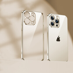 Apple iPhone 13 Pro Max Benks Matte Electroplated TPU Kapak Gold